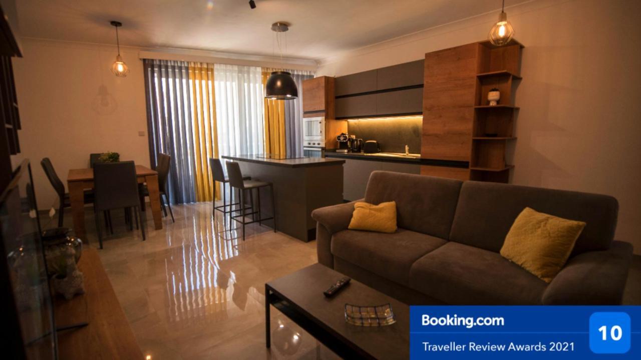 Msiebah Court San Gwann Modern Apt Near Sliema And St Julians Eksteriør bilde